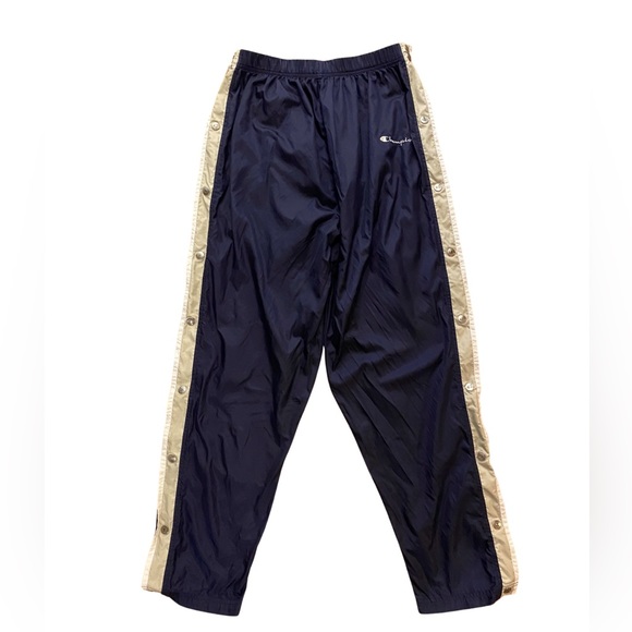 Vintage champion navy tear away pants - Picture 1 of 5